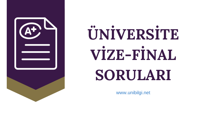 ktisadi Dnceler Tarihi Final alma Sorular | UniBilgi - niversite  Bilgi Platformu