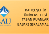 Bahçeşehir Üniversitesi Taban Puanları