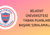 Bilkent Üniversitesi Taban Puanları