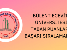 Bülent Ecevit Üniversitesi Taban Puanları