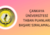 Çankaya Üniversitesi Taban Puanları