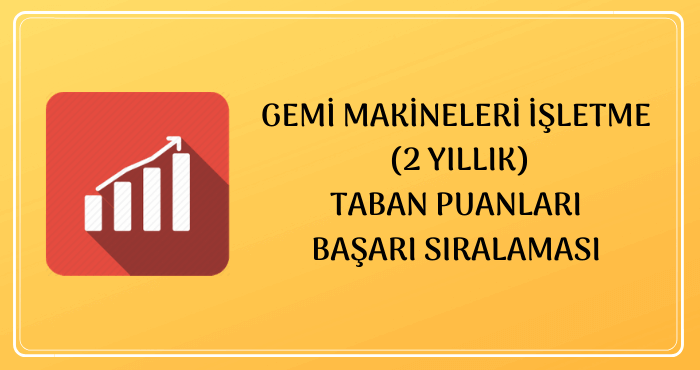 Gemi Makineleri 2020 Taban Puanları