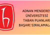 Hacettepe Üniversitesi Taban Puanları