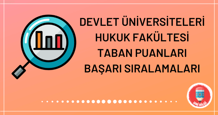 2022 hukuk fakultesi taban puanlari basari siralamalari unibilgi universite bilgi platformu