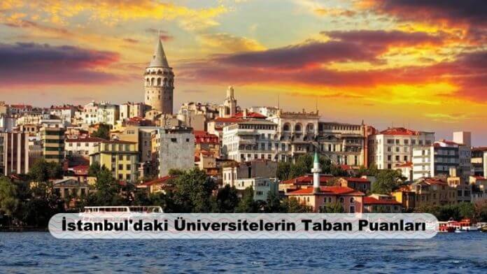 istanbul daki universitelerin taban puanlari 2021 unibilgi universite bilgi platformu