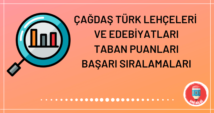 Çağdaş Türk Lehçeleri ve Edebiyatları Taban Puanları