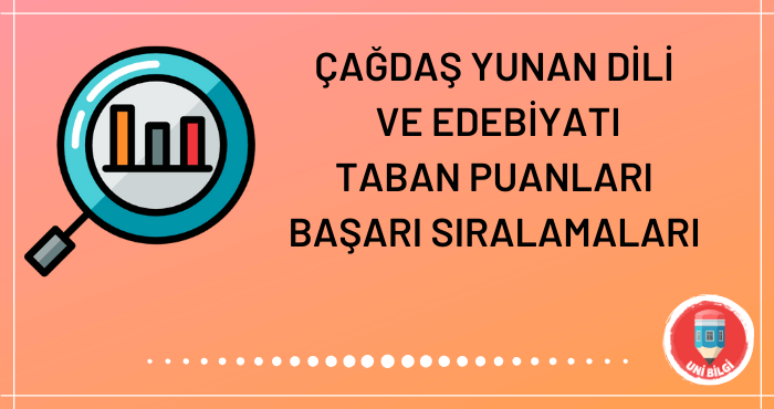 Çağdaş Yunan Dili ve Edebiyatı Taban Puanları