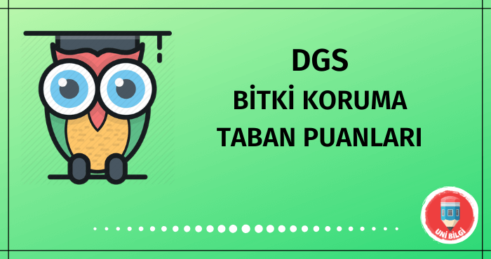 DGS Bitki Koruma Taban Puanları