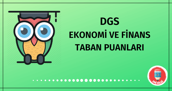 DGS Ekonomi ve Finans Taban Puanları