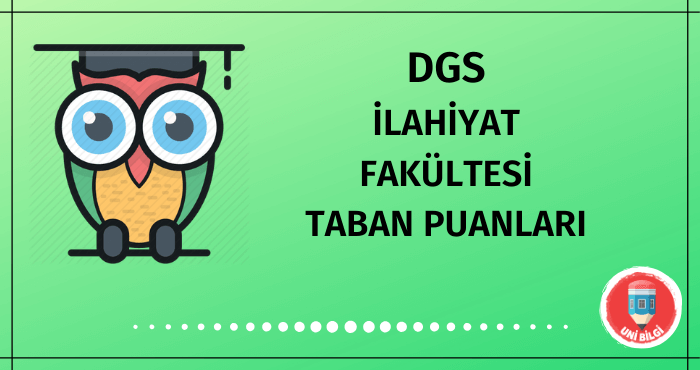 DGS İlahiyat Taban Puanları