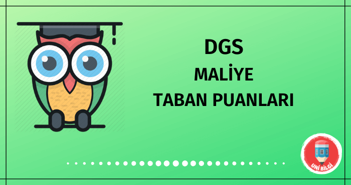 DGS Maliye Taban Puanları