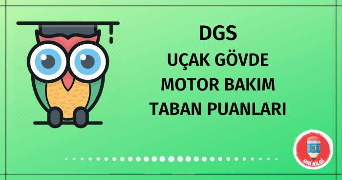 DGS Uçak Gövde Motor Bakım Taban Puanları