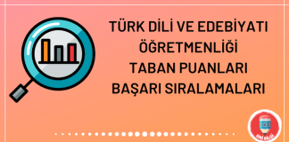 Türk Dili ve Edebiyatı Öğretmenliği Taban Puanları
