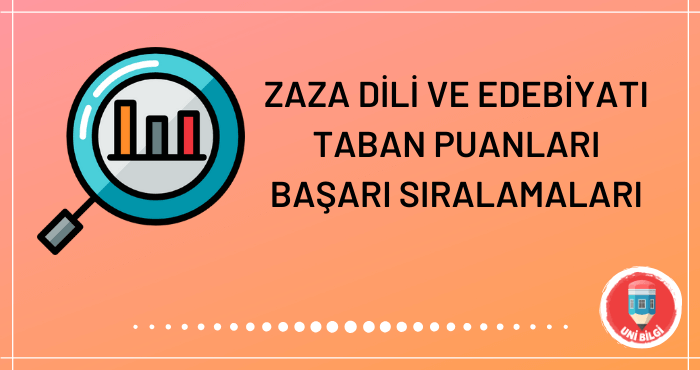 Zaza Dili ve Edebiyatı Taban Puanları