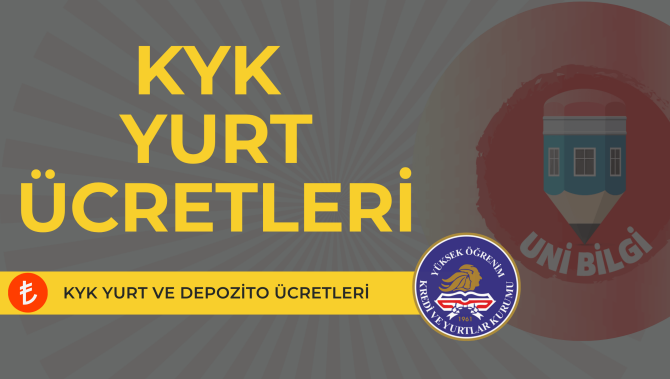 KYK yurt ücretleri